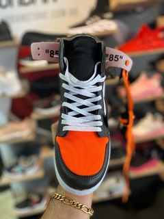 Tênis Nike Air Jordan 1 Chicago OFF WHITE Laranja C/Branco (Masculino) - comprar online