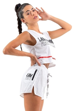 Cropped Essentials LaBellaMafia - Branco (Feminino) na internet