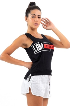 Blusa Regata Cavada Essentials LaBellaMafia - Preto (Feminino) - Urban Store - Moda Masculina, Roupas, Calçados e muito mais!