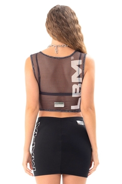 Cropped C/Top Toxic LaBellaMafia - Preto (Feminino) na internet