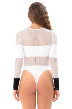 Body Toxic White LaBellaMafia - Branco Arrastão - loja online
