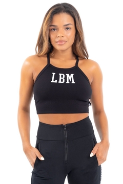 Top Celtic LaBellaMafia - Preto Canelado (Feminino) - comprar online