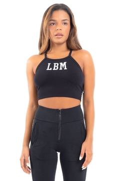 Top Celtic LaBellaMafia - Preto Canelado (Feminino)