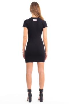 Vestido Black Celtic Dress LaBellaMafia - Preto Canelado (Feminino) na internet