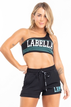 Top Black Celtic LaBellaMafia - Preto (Feminino) na internet