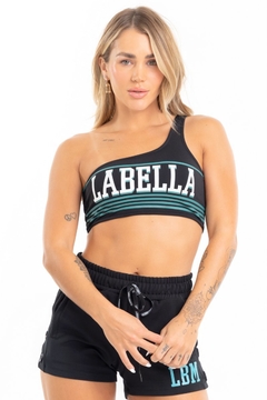 Top Black Celtic LaBellaMafia - Preto (Feminino)