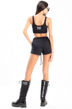 Conjunto Top e Shorts Match LaBellaMafia - Preto (Feminino) - Urban Store - Moda Masculina, Roupas, Calçados e muito mais!