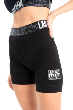 Conjunto Top e Shorts Elastic LaBellaMafia - Preto Canelado (Feminino) - Urban Store - Moda Masculina, Roupas, Calçados e muito mais!