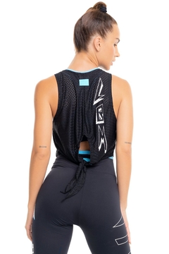 Blusa Regata Cavada Heaven LaBellaMafia - Preto (Feminino) - comprar online