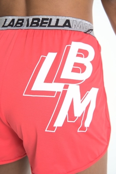 Shorts Sweat LaBellaMafia - Vermelho (Feminino)