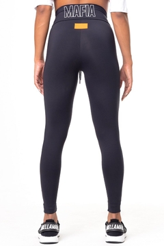 Calça Legging Fire Orange LaBellaMafia - Preto (Feminino) - loja online
