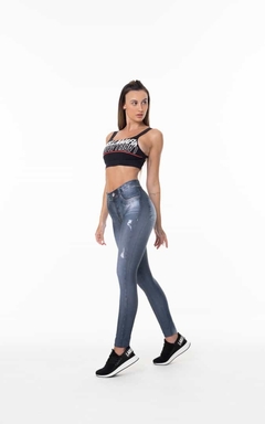 Calça Legging Jeans Full Print LaBellaMafia - Feminino - comprar online
