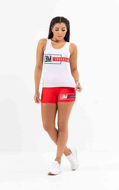 Blusa Regata Cavada Essentials LaBellaMafia - Branco (Feminino) - comprar online