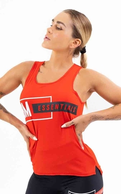 Blusa Regata Cavada Essentials LaBellaMafia - Vermelha (Feminino) - Urban Store - Moda Masculina, Roupas, Calçados e muito mais!