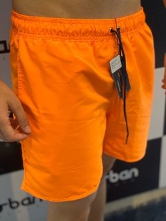 Shorts Moda Praia Level's Jeans - Laranja Neon - comprar online