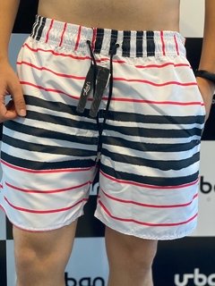 Shorts Moda Praia Level's Jeans - Pier Aquarela Listradinho - Urban Store - Moda Masculina, Roupas, Calçados e muito mais!