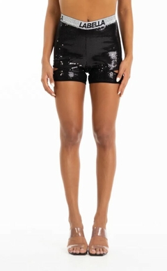 Shorts Cat Eyes LaBellaMafia - Preto (Feminino) - comprar online