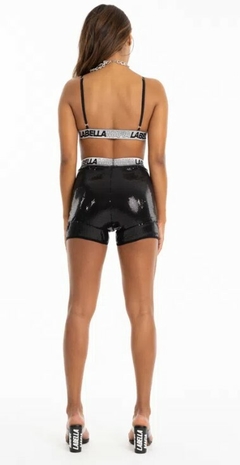 Shorts Cat Eyes LaBellaMafia - Preto (Feminino) na internet