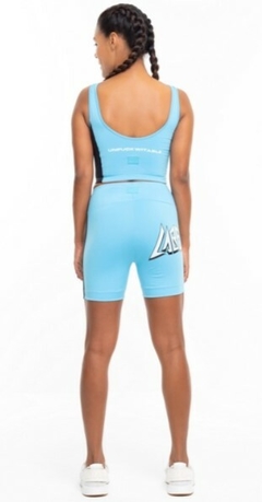 Shorts Heaven LaBellaMafia - Azul (Feminino) - Urban Store - Moda Masculina, Roupas, Calçados e muito mais!
