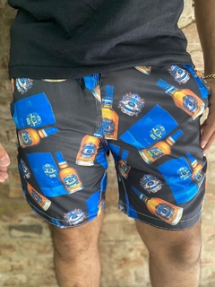 Shorts Moda Praia Estampas Bebidas - Chivas Regal