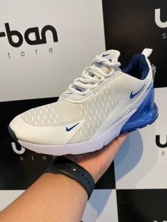 Tênis Nike Air Max 270 Branco C/Azul - loja online