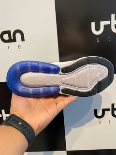 Tênis Nike Air Max 270 Branco C/Azul