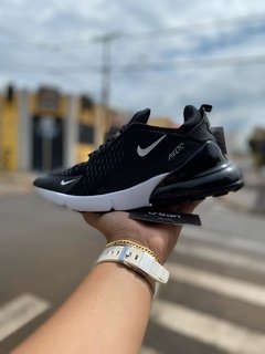 Tênis Nike Air Max 270 Preto C/Branco (Masculino) na internet
