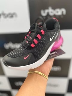 Tênis Nike Air Max 270 Preto C/Rosa (Feminino) na internet