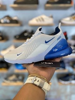 Tênis Nike Air Max 270 Branco C/Azul