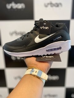 Tênis Nike Air Max 90 Preto C/Branco - comprar online