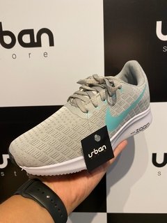 Tênis Nike Air Zoom Cinza C/Turquesa (Feminino) - comprar online