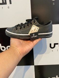 Tênis All Star Converse Preto C/Detalhes Branco