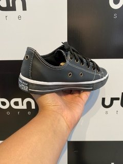 Tênis All Star Converse Preto C/Detalhes Branco na internet