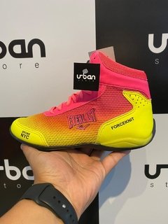 Botinha Everlast Ultimate Rosa C/Amarelo (Feminino) - comprar online