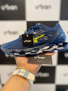 Tênis Mizuno Prophecy 9 Azul Marinho C/Verde (Masculino) - comprar online