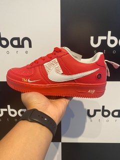 Tênis Nike Air Force 1 Low Utility Vermelho - Urban Store - Moda Masculina, Roupas, Calçados e muito mais!
