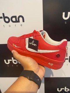 Imagem do Tênis Nike Air Force 1 Low Utility Vermelho