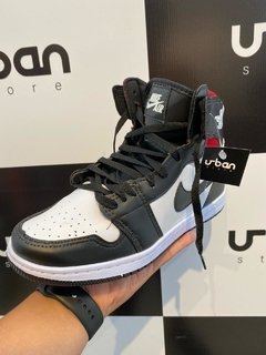 Tênis Nike Air Jordan 1 Chicago Retro Preto C/Branco e Vermelho na internet