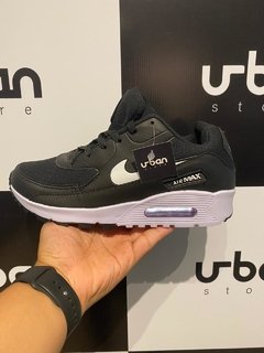 Tênis Nike Air Max 90 Preto C/Branco - Urban Store - Moda Masculina, Roupas, Calçados e muito mais!