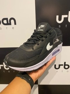 Tênis Nike Air Max 90 Preto C/Branco - loja online