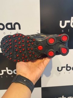 Tênis Nike Shox 12 Molas Preto C/Vermelho (Masculino) - loja online