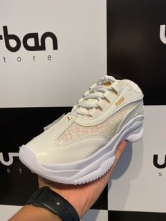 Tênis Puma Femme Branco C/Gliter (Feminino) na internet