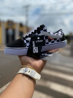 Tênis Vans Old Skool Xadrez na internet