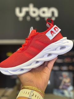 Tênis Adidas Yeezy Maverick 2020 Vermelho C/Branco (Masculino)