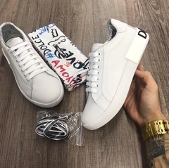 Tênis Dolce & Gabbana Portofino Todo Branco