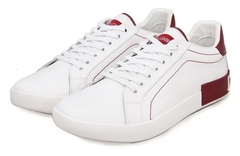Tênis Dolce & Gabbana Portofino Branco C/Vermelho - loja online