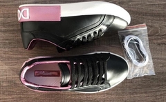Tênis Dolce & Gabbana Portofino Preto C/Rosa - Urban Store - Moda Masculina, Roupas, Calçados e muito mais!