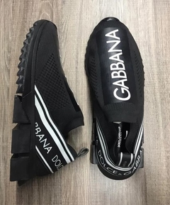 Tênis Dolce & Gabbana Sorrento Todo Preto - Urban Store - Moda Masculina, Roupas, Calçados e muito mais!