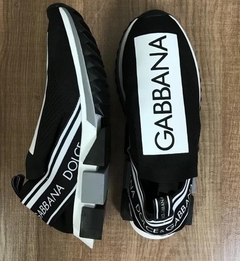 Tênis Dolce & Gabbana Sorrento Preto na internet