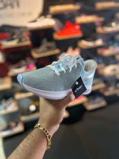 Tênis Nike Air Zoom Cinza C/Azul Turquesa (Feminino) - comprar online